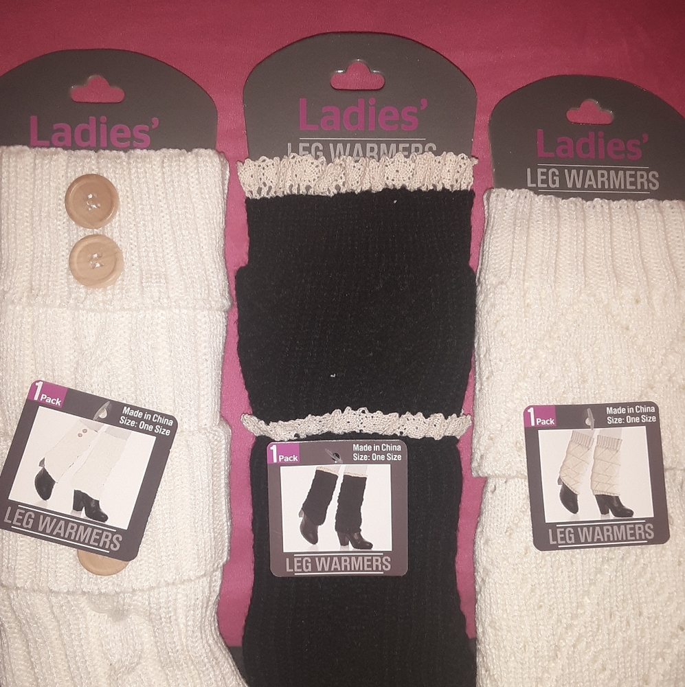 Retro Leg Warmer Sets NWT Womens Fashion Accessory